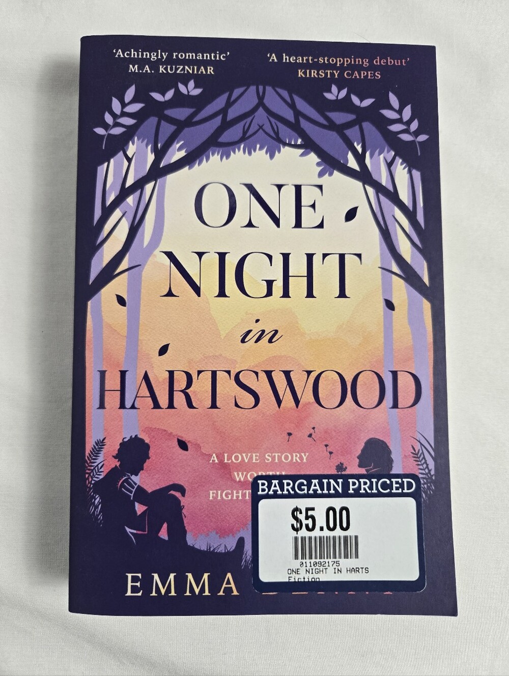 One Night in Hartswood Emma Denny Paperback Book LGBTQ Queer Historical Romance